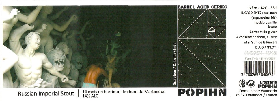 Etiquette BRASSERIE POHPIN 57