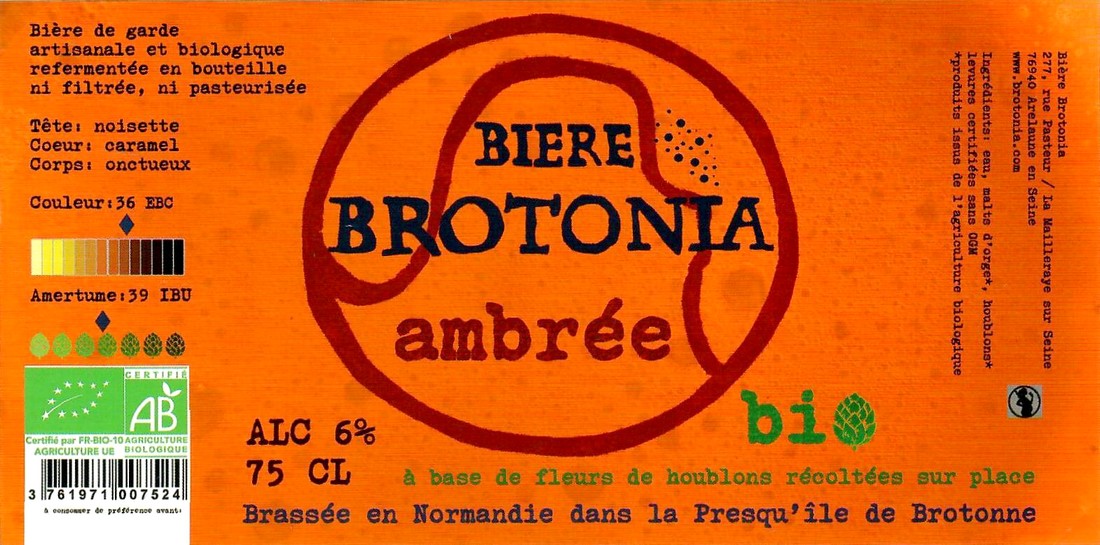 Etiquette BRASSERIE PRESQU'ILE DE BROTONNE 02