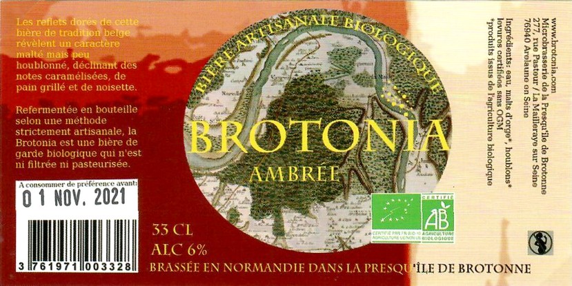 Etiquette BRASSERIE PRESQU'ILE DE BROTONNE 03