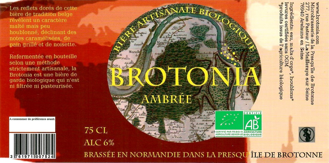 Etiquette BRASSERIE PRESQU'ILE DE BROTONNE 04