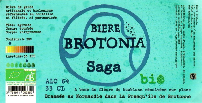 Etiquette BRASSERIE PRESQU'ILE DE BROTONNE 09