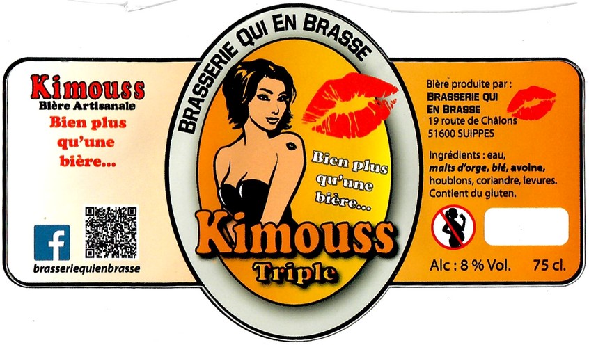 Etiquette BRASSERIE QUI EN BRASSE 21