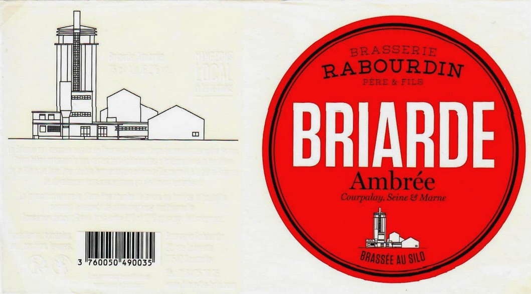 Etiquette BRASSERIE RABOURDIN 14