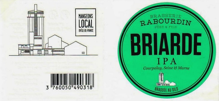 Etiquette BRASSERIE RABOURDIN 52