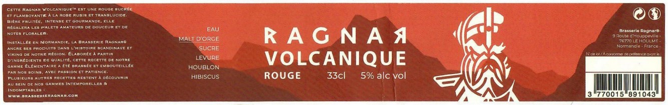 Etiquette BRASSERIE RAGNAR 05