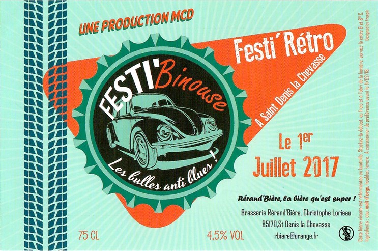 Etiquette BRASSERIE RERAND BIERE 03