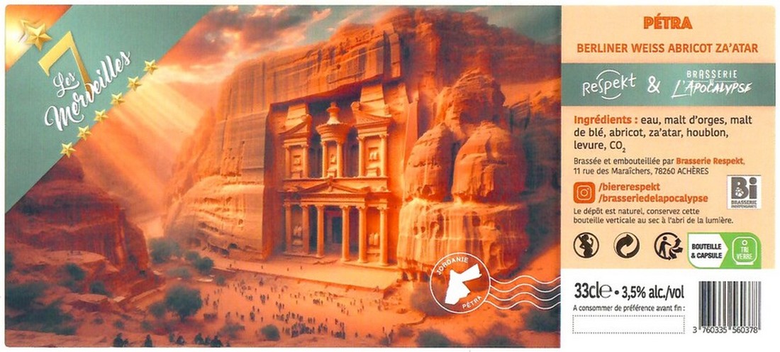 Etiquette BRASSERIE RESPEKT 10