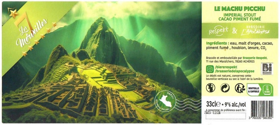 Etiquette BRASSERIE RESPEKT 11