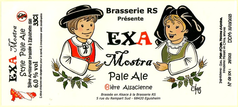 Etiquette BRASSERIE RS 08