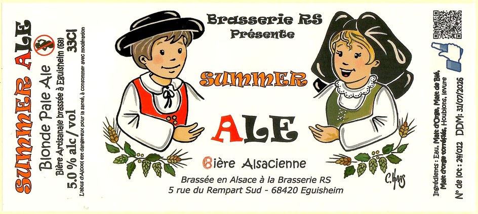 Etiquette BRASSERIE RS 11