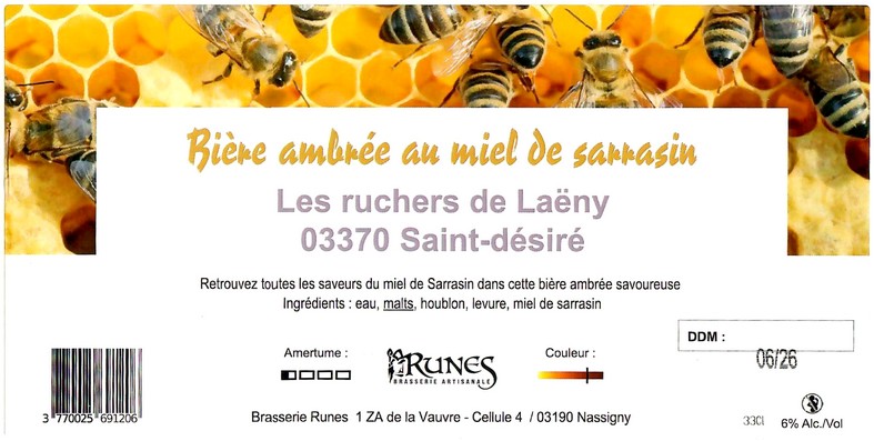 Etiquette BRASSERIE RUNES 03