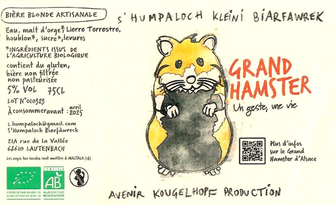 Etiquette BRASSERIE S'HUMPALOCH 46