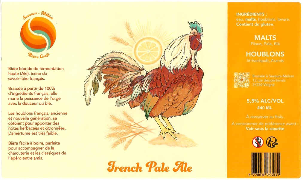 Etiquette BRASSERIE SAVEURS MELEES 03