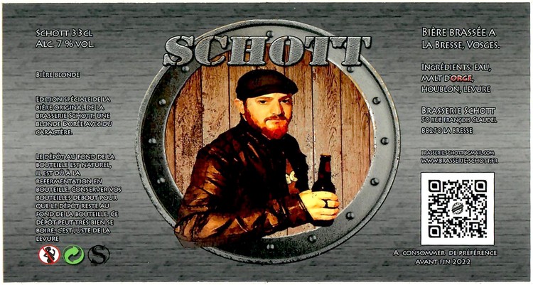 Etiquette BRASSERIE SCHOTT 06