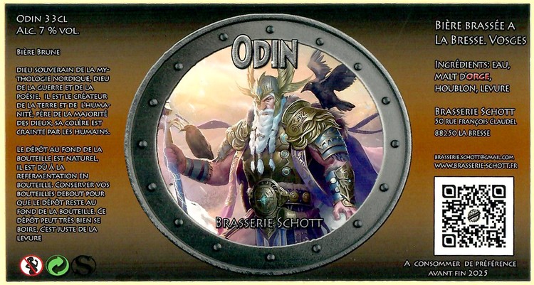 Etiquette BRASSERIE SCHOTT 07