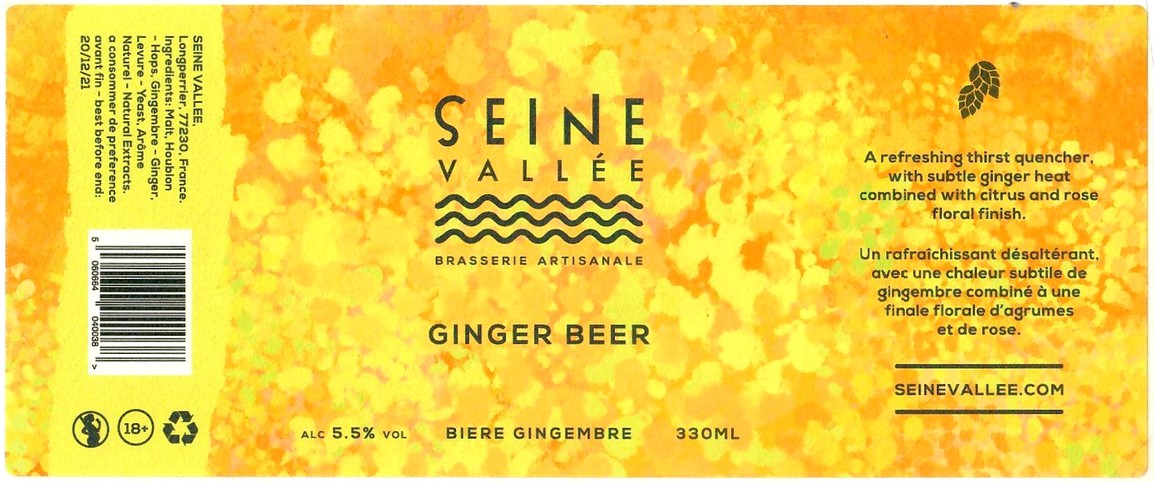 Etiquette BRASSERIE SEINE VALLEE 02