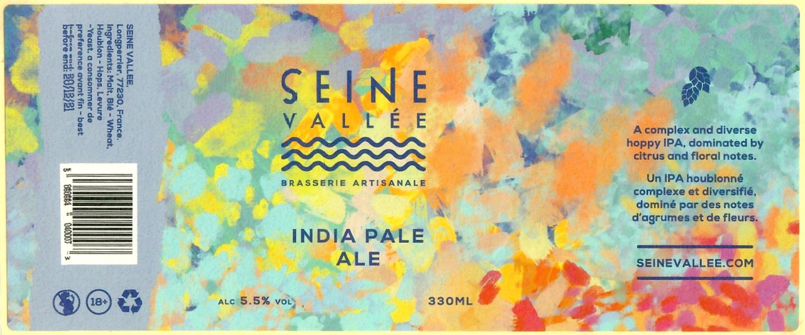 Etiquette BRASSERIE SEINE VALLEE 03