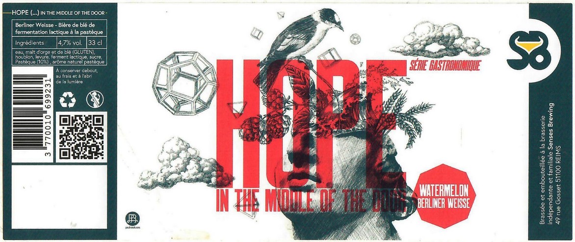 Etiquette BRASSERIE SENSES BREWING 18