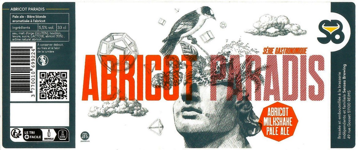 Etiquette BRASSERIE SENSES BREWING 23