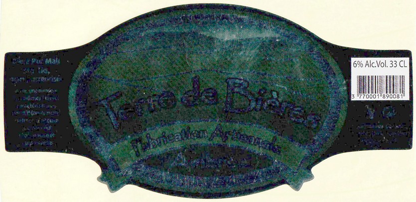 Etiquette BRASSERIE TERRE DE BIERES 29