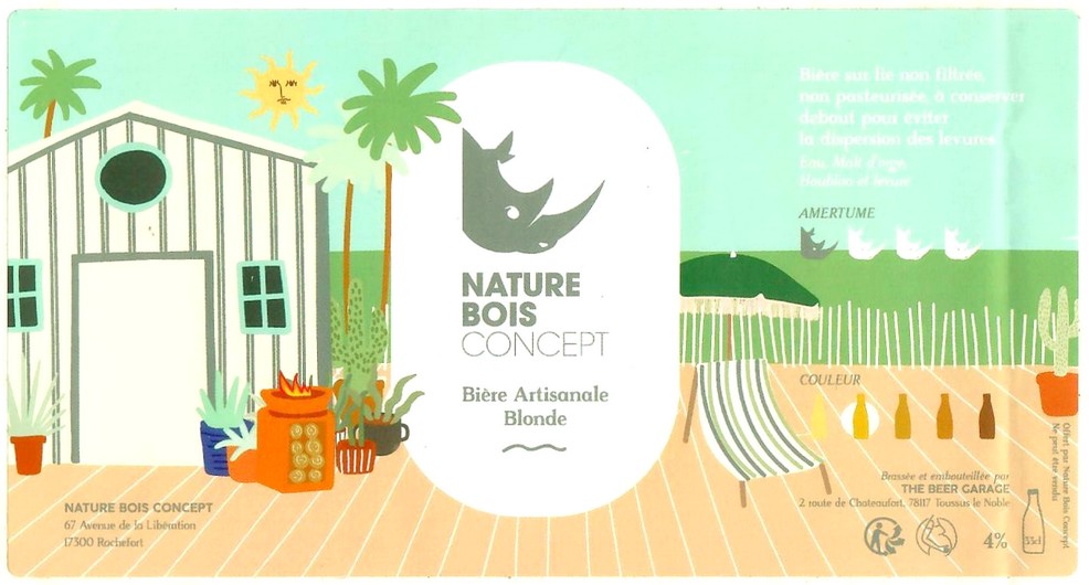 Etiquette BRASSERIE THE BEER GARAGE 07