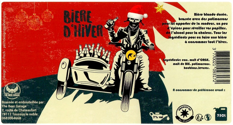 Etiquette BRASSERIE THE BEER GARAGE 10