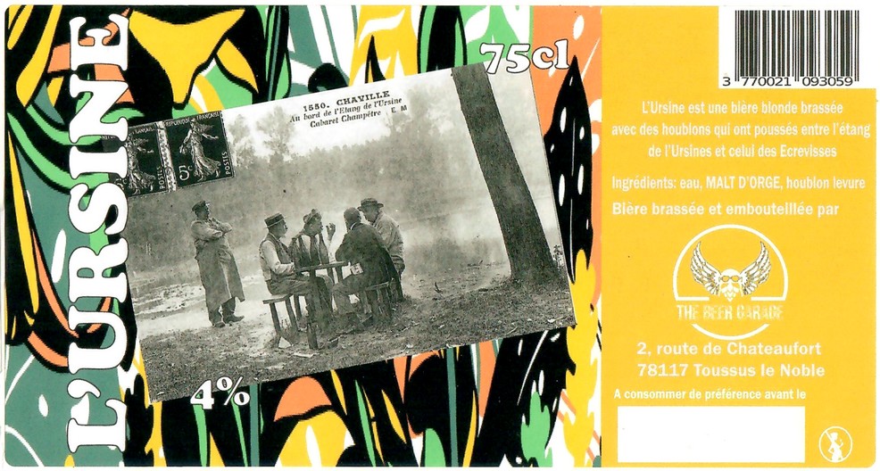 Etiquette BRASSERIE THE BEER GARAGE 13