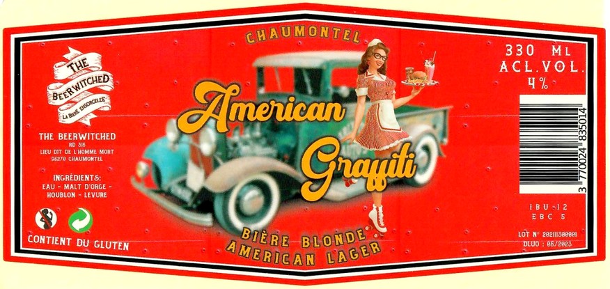 Etiquette BRASSERIE THE BEERWITCHED 01