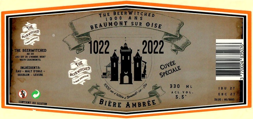 Etiquette BRASSERIE THE BEERWITCHED 09