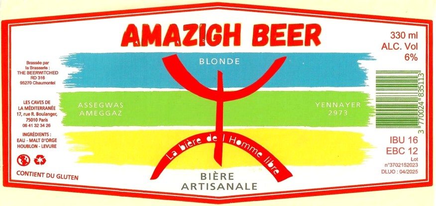 Etiquette BRASSERIE THE BEERWITCHED 16