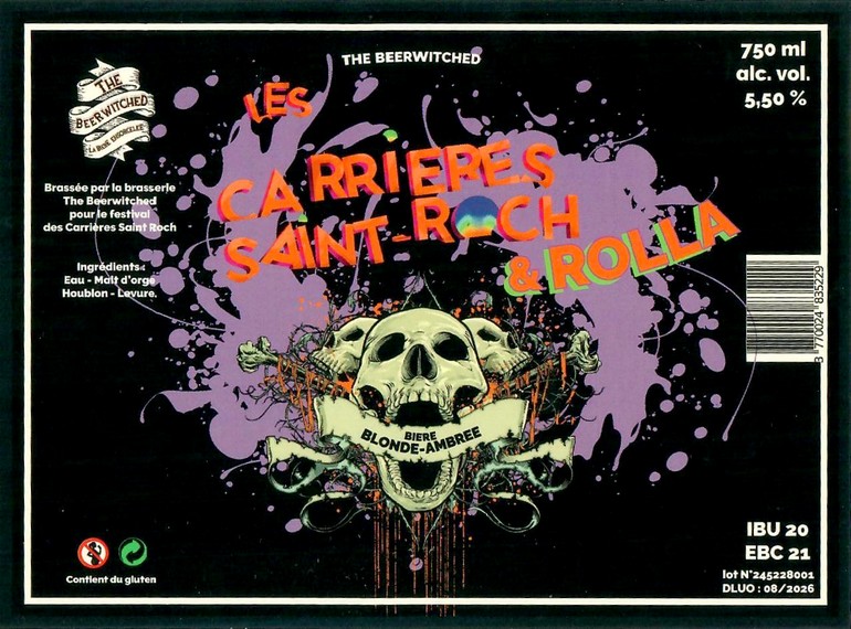 Etiquette BRASSERIE THE BEERWITCHED 19