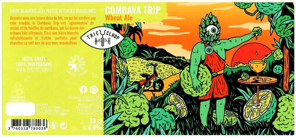 Etiquette BRASSERIE TRICYCLHOP 02