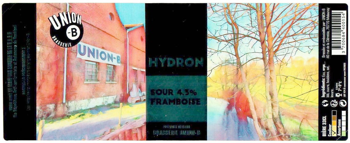 Etiquette BRASSERIE UNION B 25