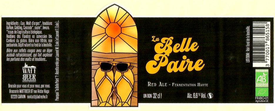 Etiquette BRASSERIE WATTBEER 51