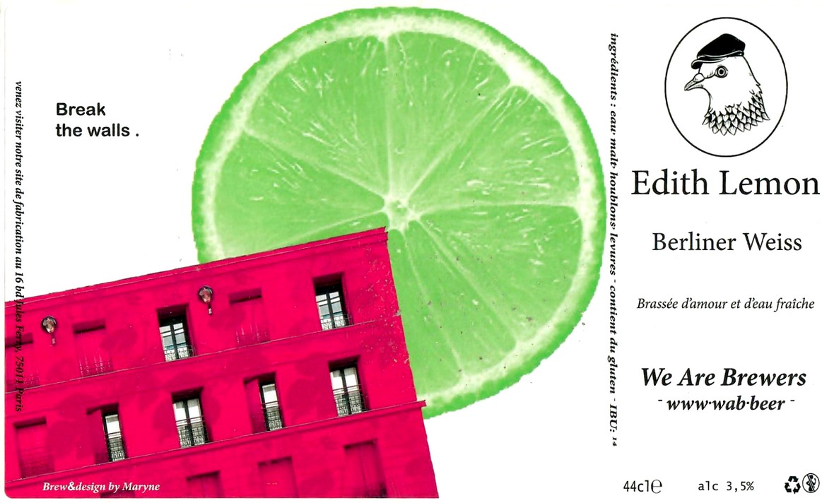 Etiquette BRASSERIE WE ARE BREWERS 04