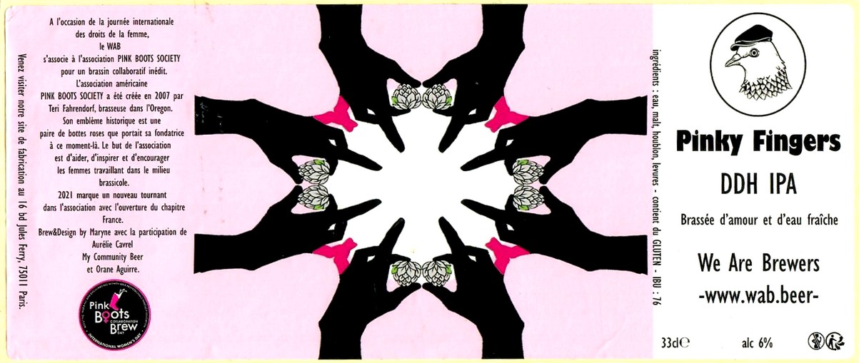 Etiquette BRASSERIE WE ARE BREWERS 06