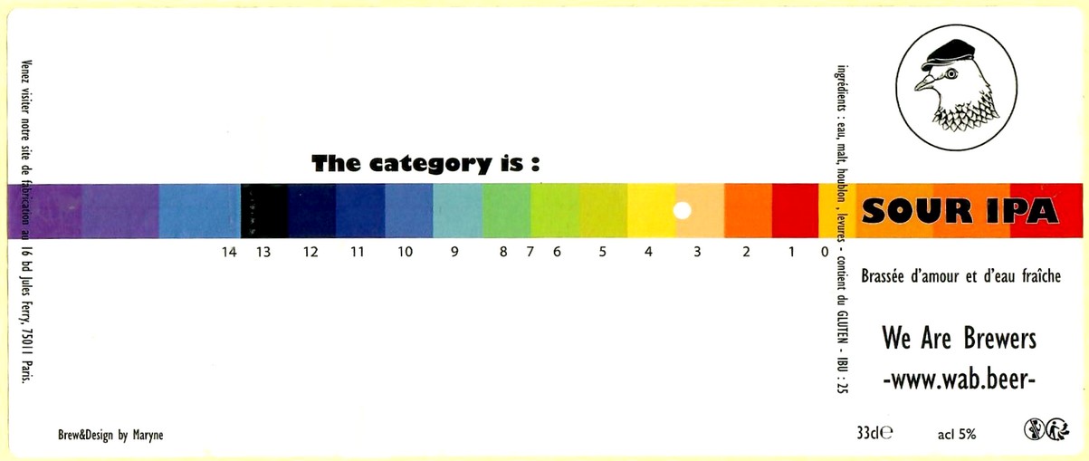 Etiquette BRASSERIE WE ARE BREWERS 08