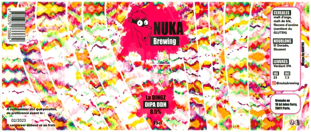 Etiquette BRASSERIE WE ARE BREWERS 10