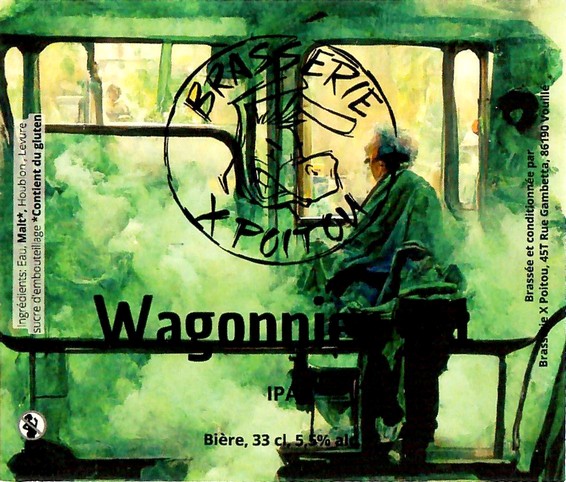 Etiquette BRASSERIE X POITOU 01