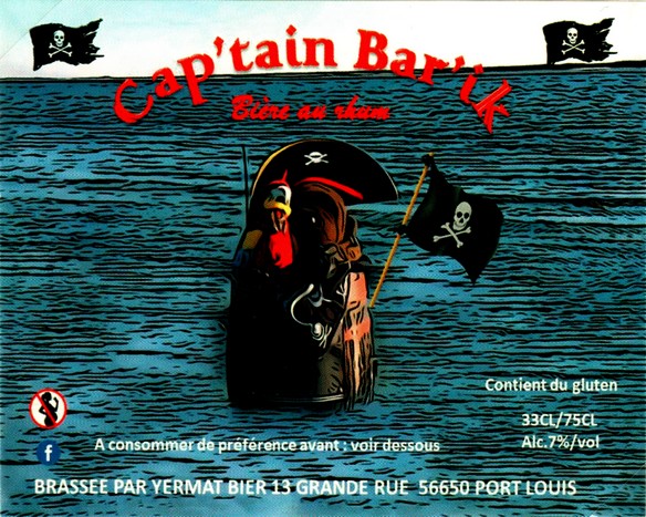 etiquette BRASSERIE YERMAT BIER 06