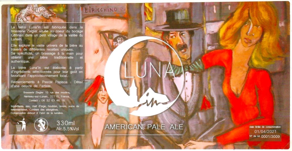 Etiquette BRASSERIE ZIEGLER 04