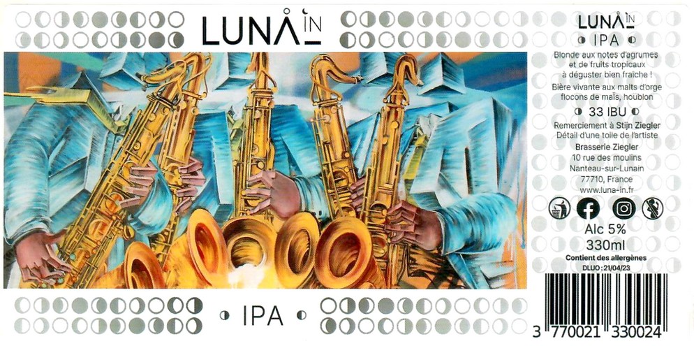 Etiquette BRASSERIE ZIEGLER 07