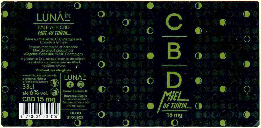 Etiquette BRASSERIE ZIEGLER 08