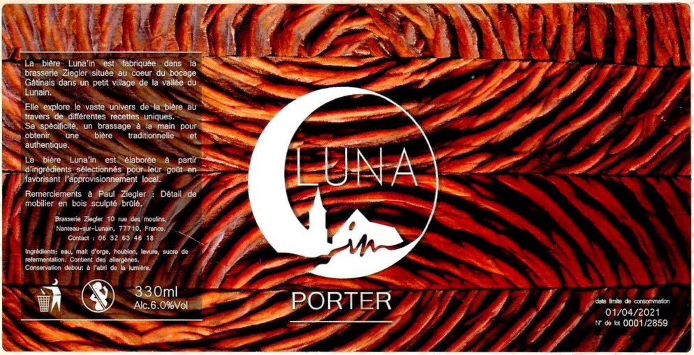 Etiquette BRASSERIE ZIEGLER 10