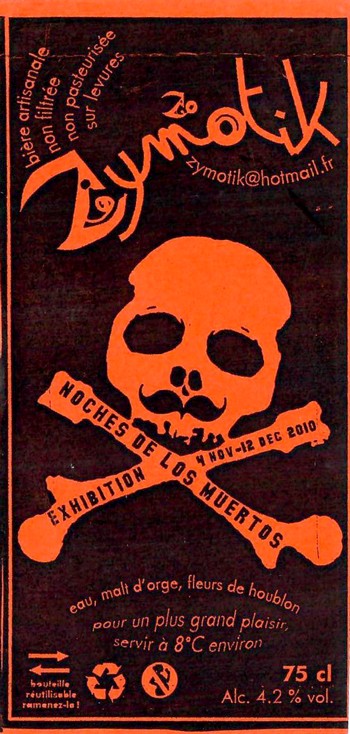 Etiquette BRASSERIE ZYMOTIK 08