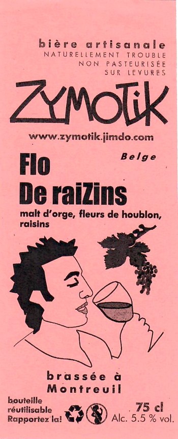 Etiquette BRASSERIE ZYMOTIK 10