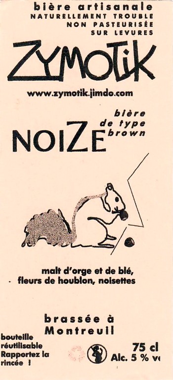 Etiquette BRASSERIE ZYMOTIK 15