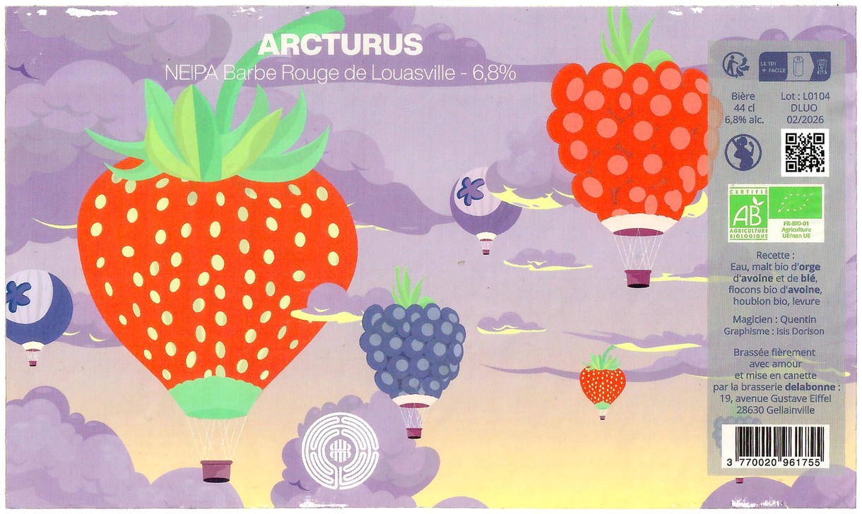 Etiquette BRASSERIE ZZ BEERS 22