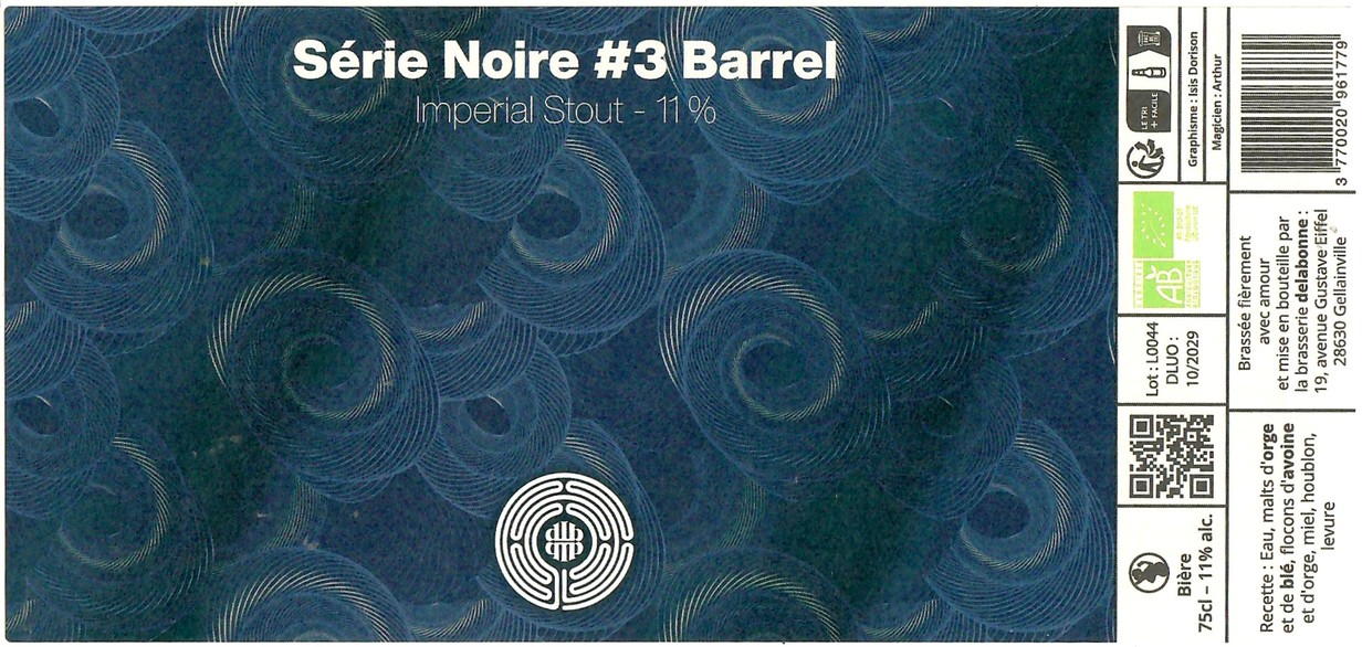 Etiquette BRASSERIE ZZ BEERS 23