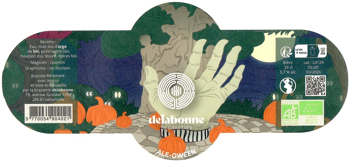 Etiquette BRASSERIE ZZ BEERS 24